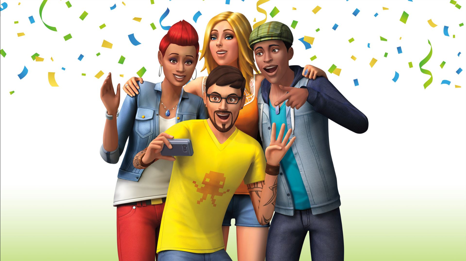 The SIMS™ 4. «The SIMS 4: Паранормальное» - sp18. Симс 4 Happy. SIMS 4 арт.