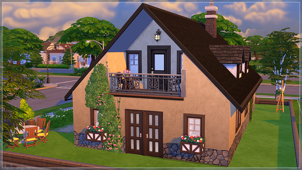 Строим лоджию под открытой крышей в The Sims 4 — SimsMix