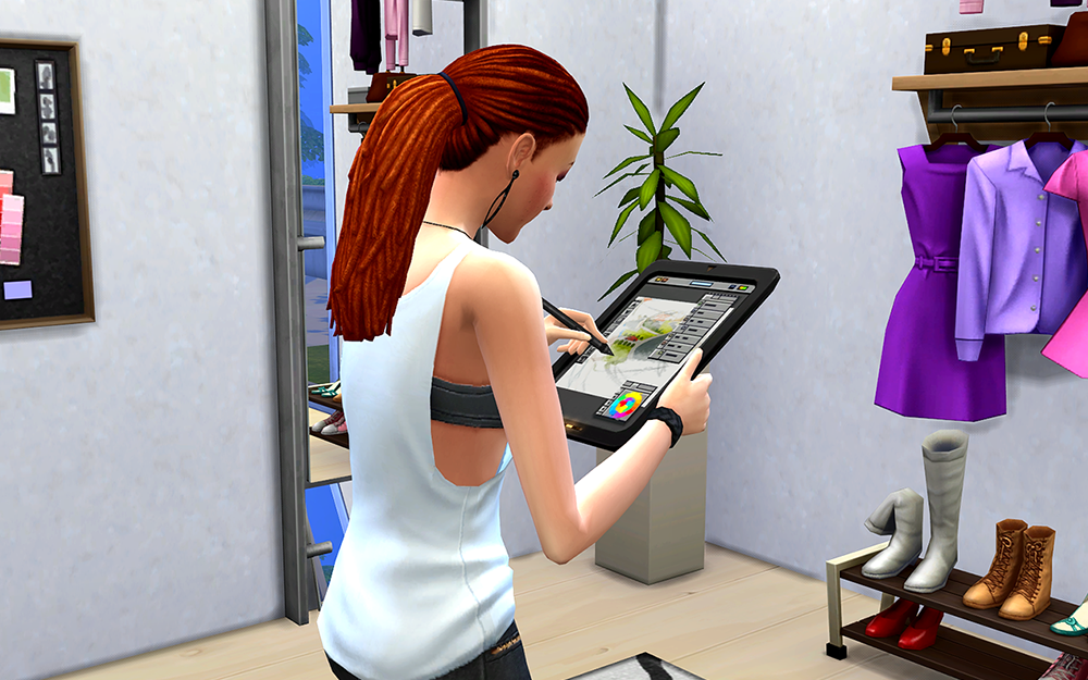 Карьера и работа симов в Sims 4.