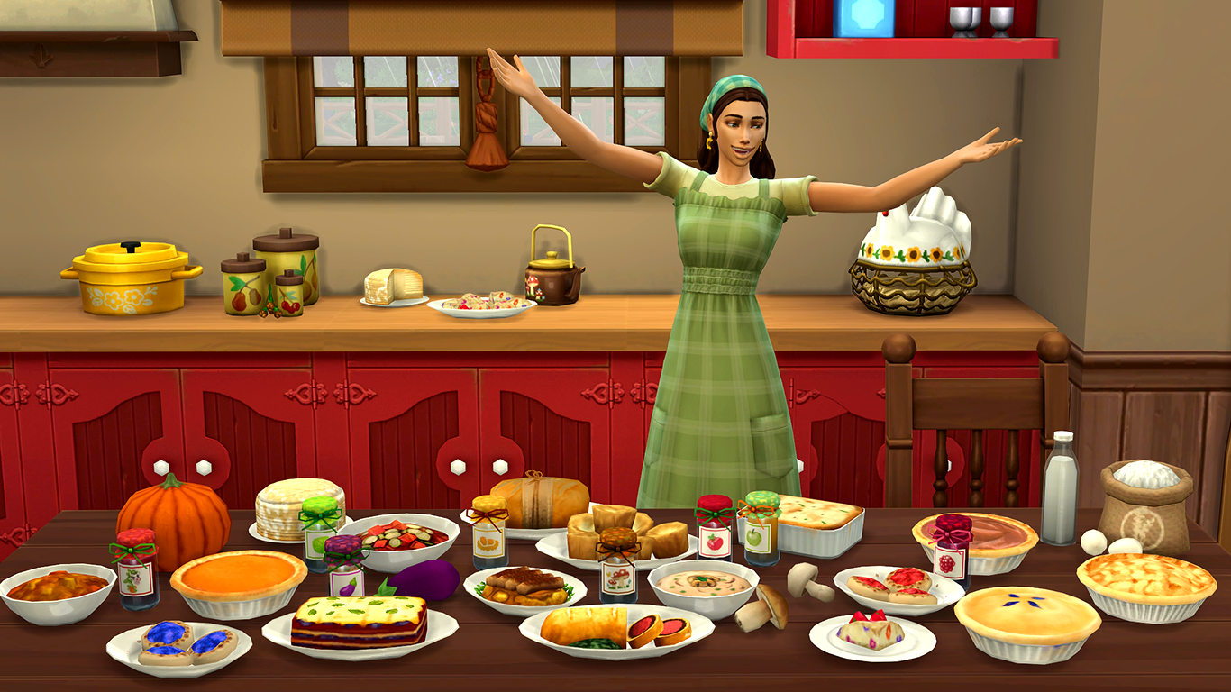 Кулинария – навык в Sims 4