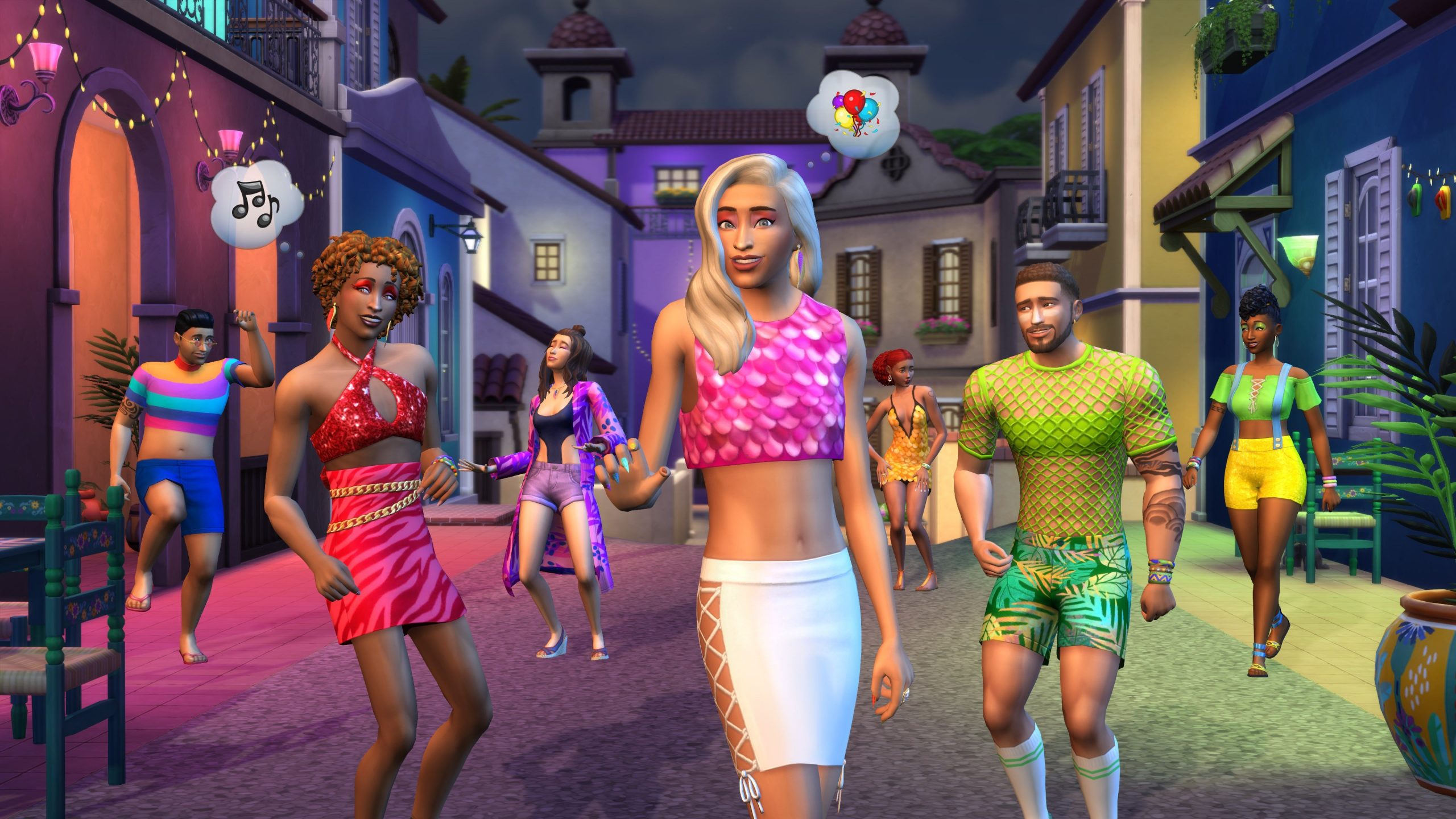 Комплект The Sims 4 Карнавал выходит 3 февраля 2022.
